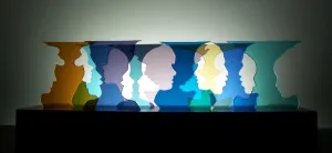 Abstract Glasscapes: Happy Hour
