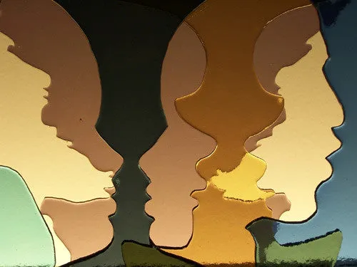 Abstract Glasscapes: Happy Hour