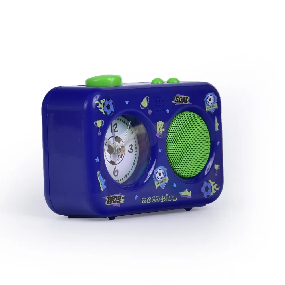 Alarm Clock Blue Special Edition | With Customizable Voice Alarm | Bluey Sporty Dinky Design