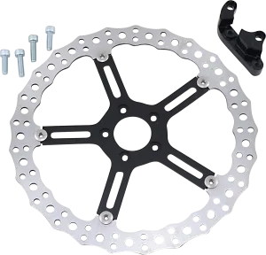 ARLEN NESS Jagged Brake Rotor - 15" - FXLR/FXBB - Left 02-996
