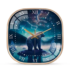 Beautiful bear wall clock
