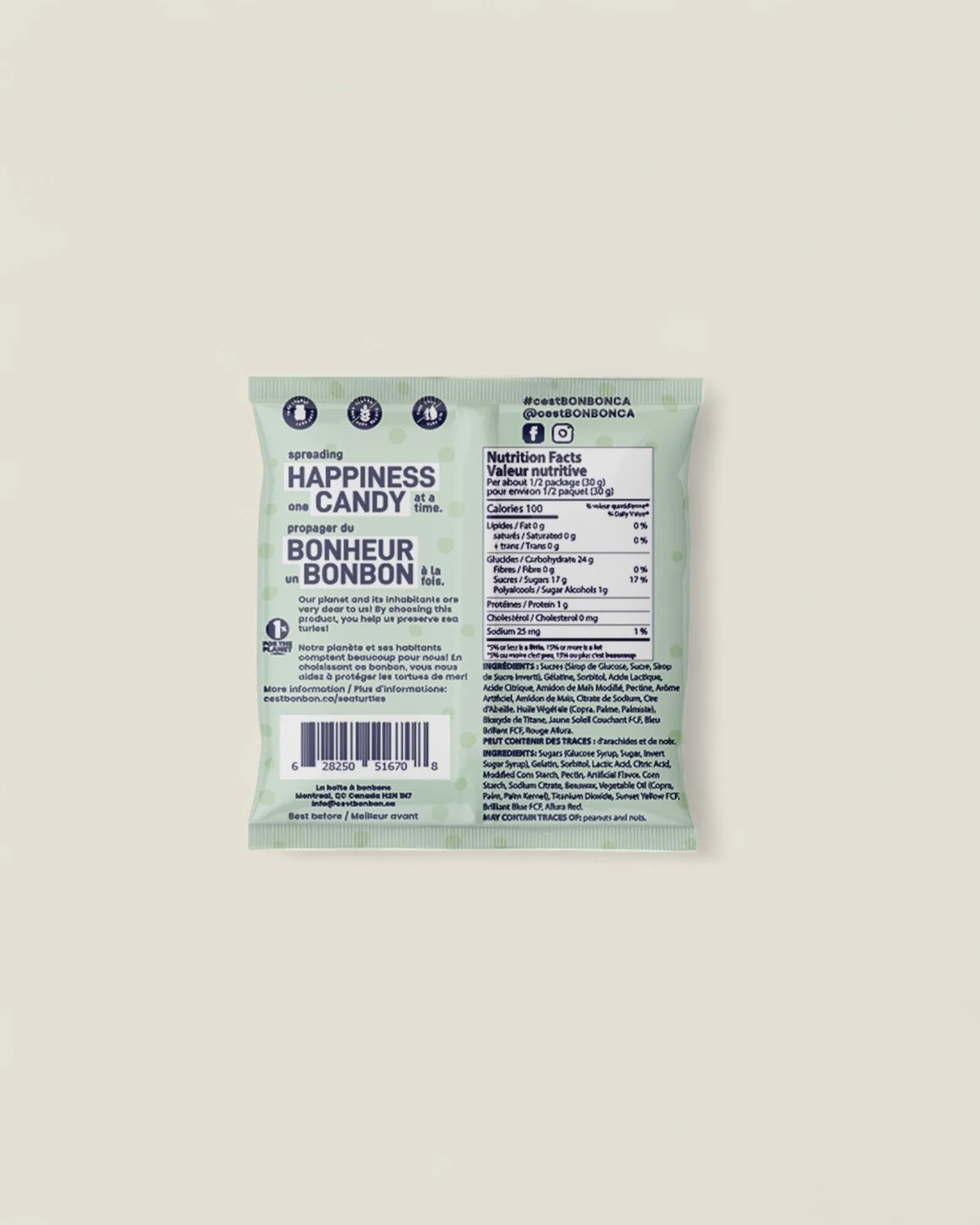 C'est Bon Bon, Sea Turtles Mini Candy Mix