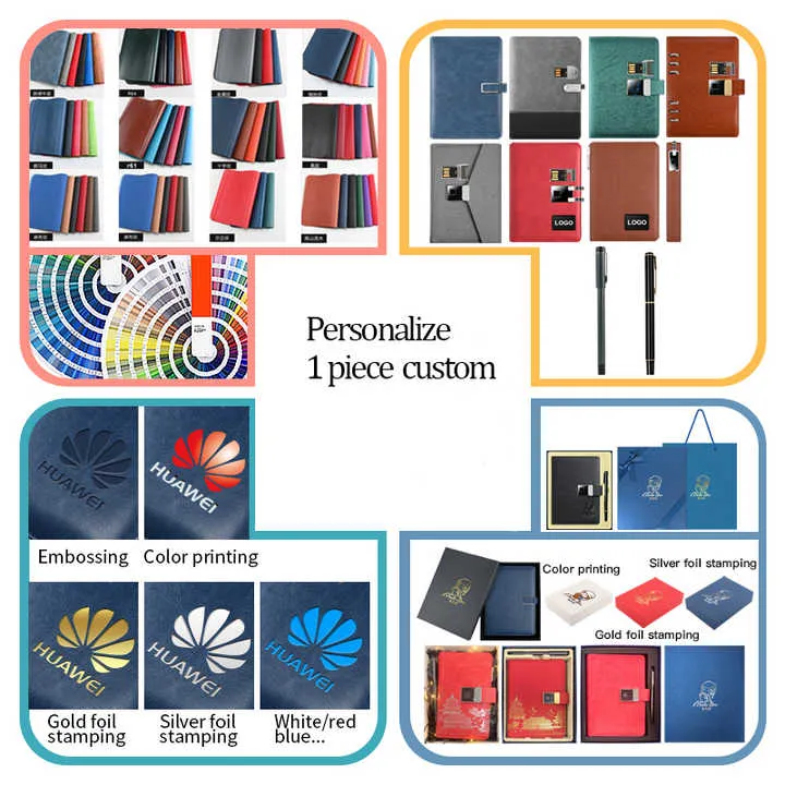 Customized Notebooks Luxury Gift-دفاتر مخصصة هدية