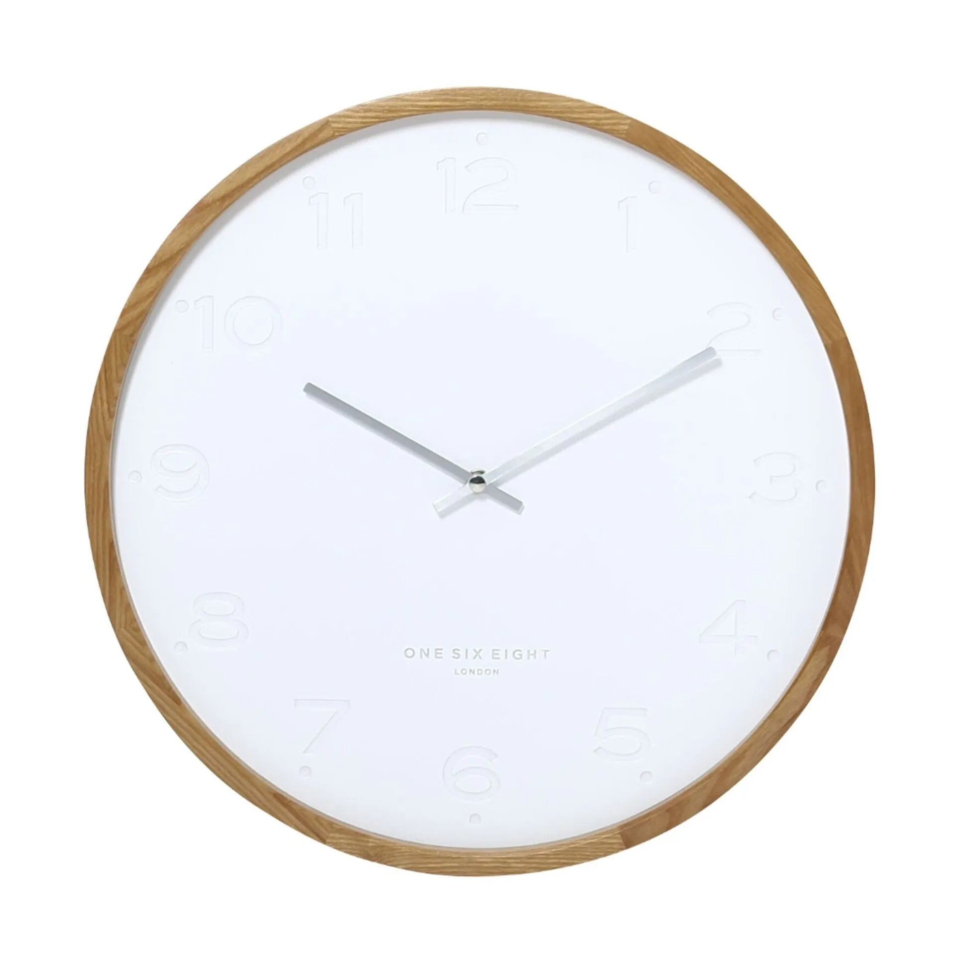 Fiona 50cm Wall Clock - White