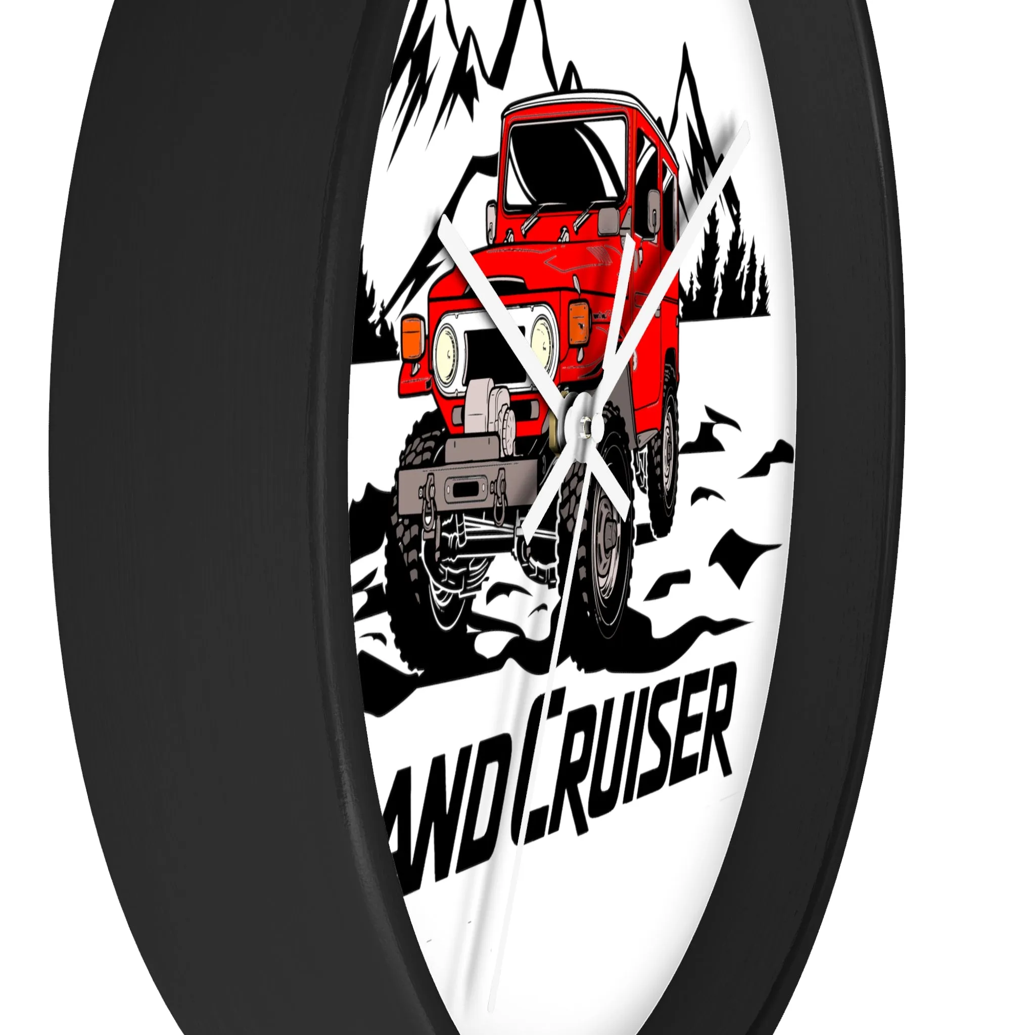 FJ40 Land Cruiser Mountains Wall Clock  - Reefmonkey