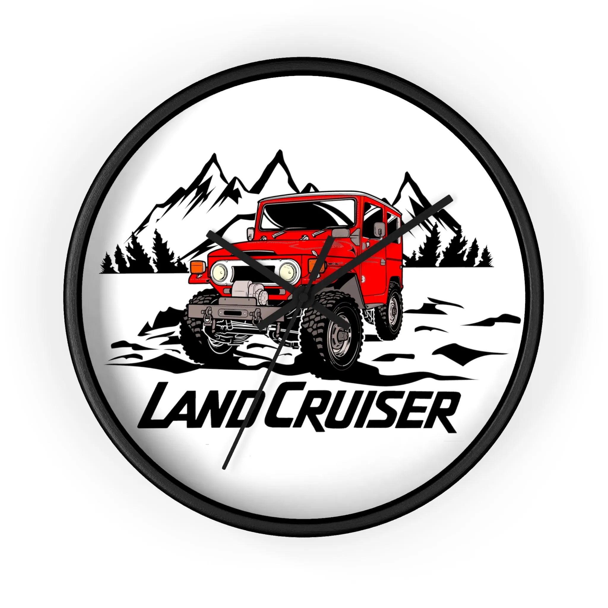 FJ40 Land Cruiser Mountains Wall Clock  - Reefmonkey