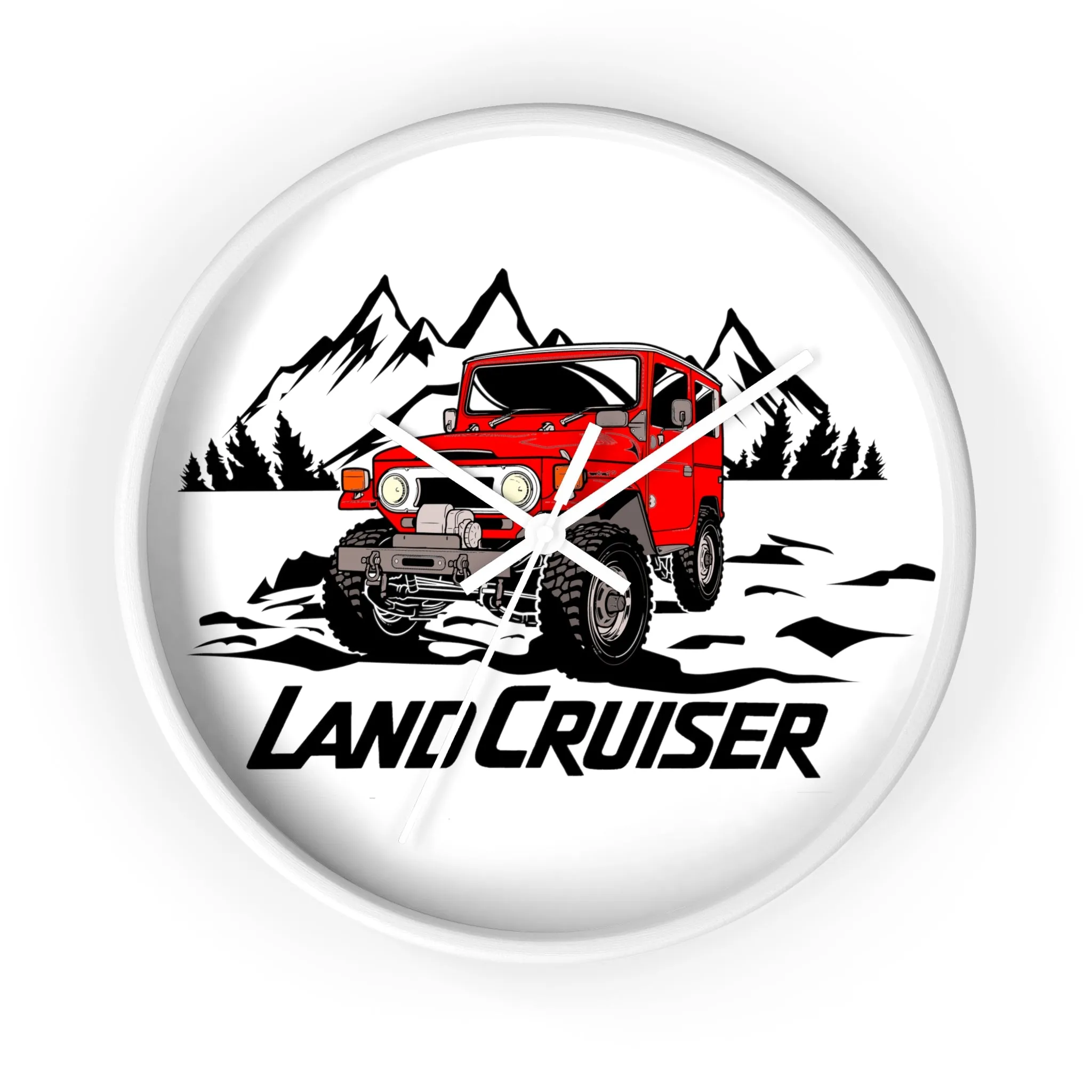 FJ40 Land Cruiser Mountains Wall Clock  - Reefmonkey
