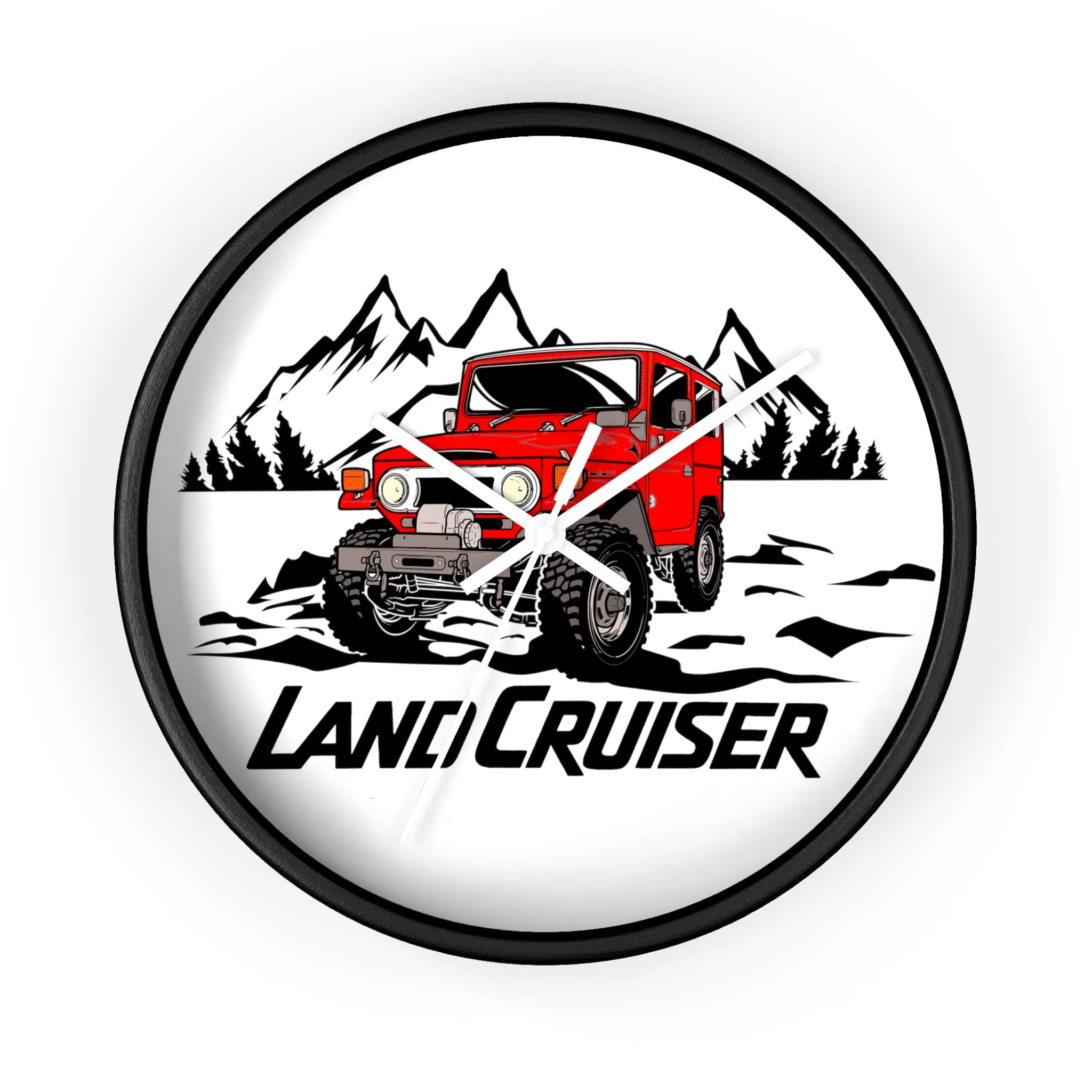 FJ40 Land Cruiser Mountains Wall Clock  - Reefmonkey