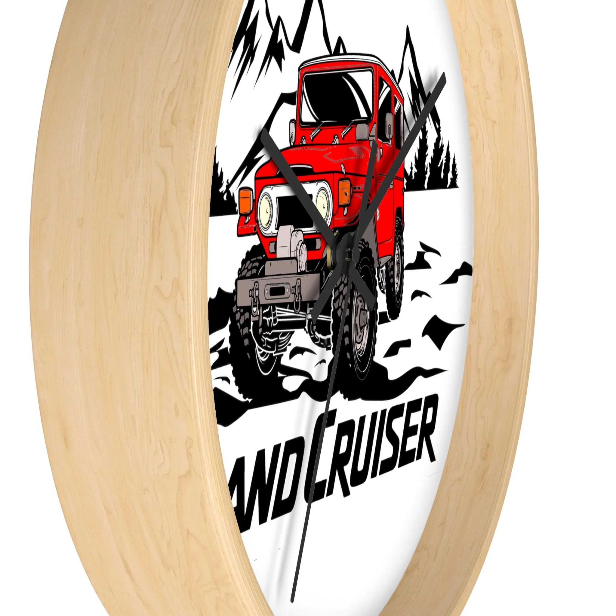 FJ40 Land Cruiser Mountains Wall Clock  - Reefmonkey