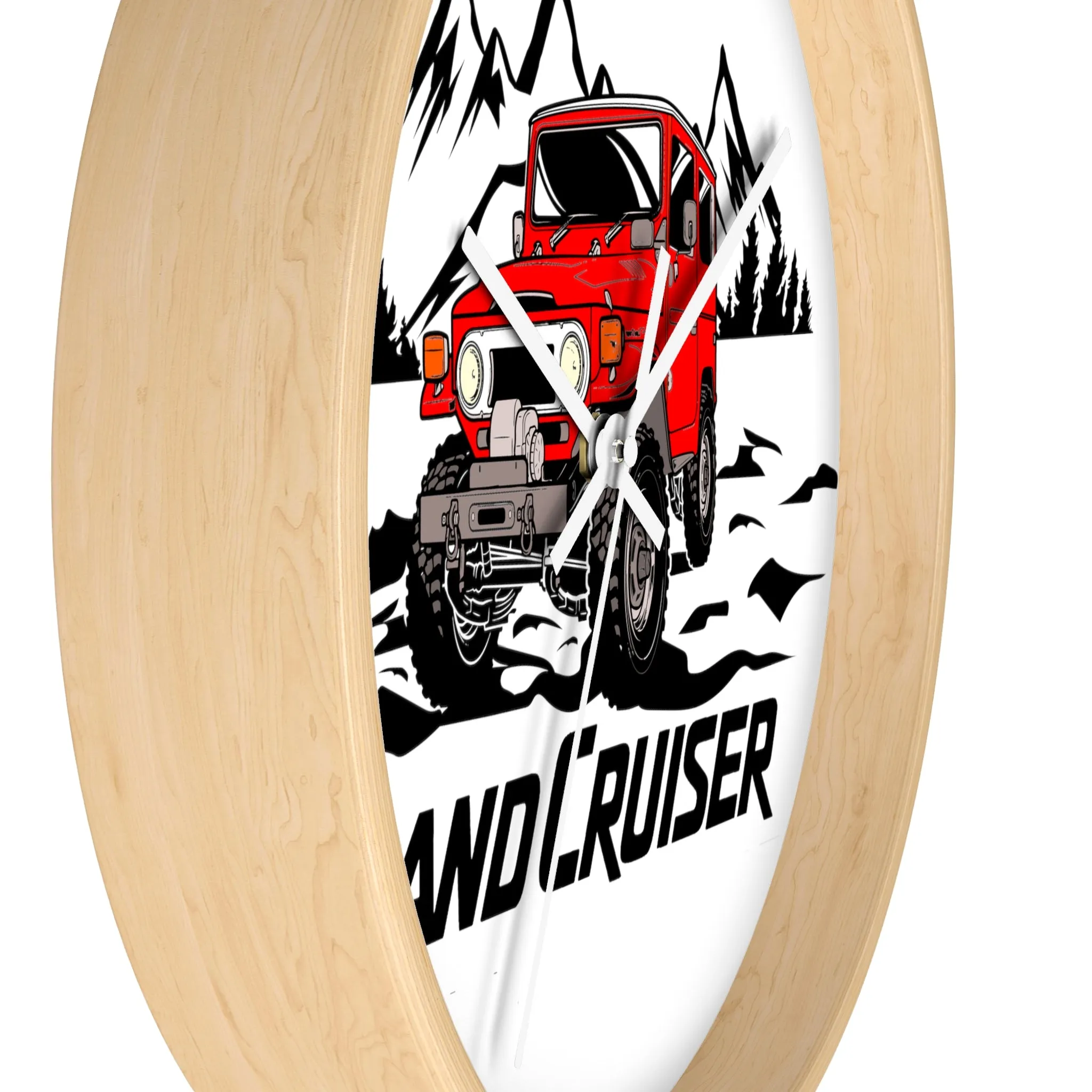 FJ40 Land Cruiser Mountains Wall Clock  - Reefmonkey