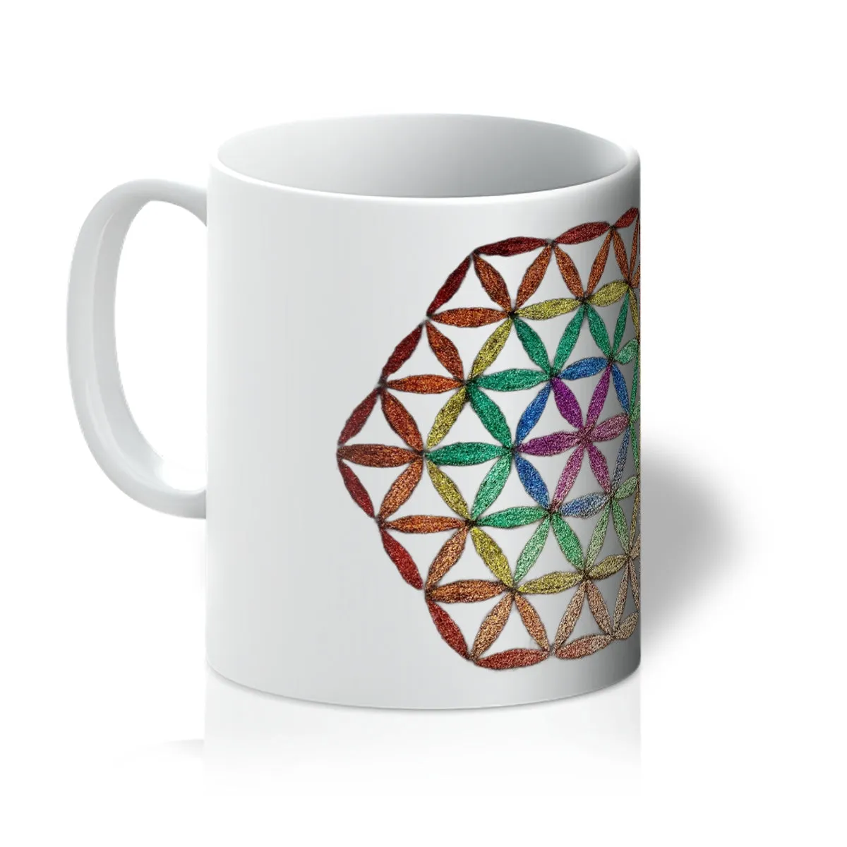 Flower of Life in Colour  Mug