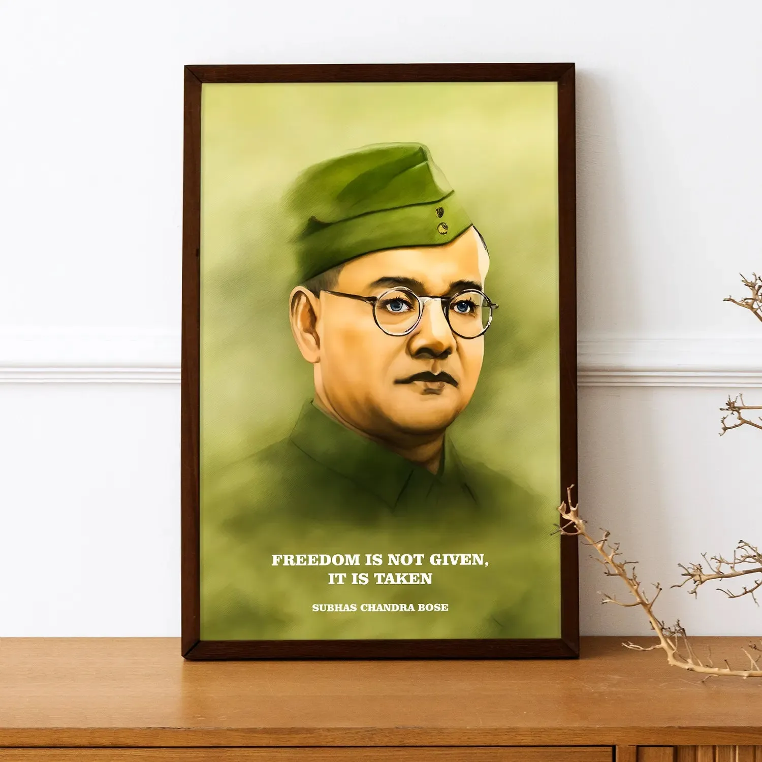 Freedom is Taken, Not Given - Netaji Subhash Chandra Bose