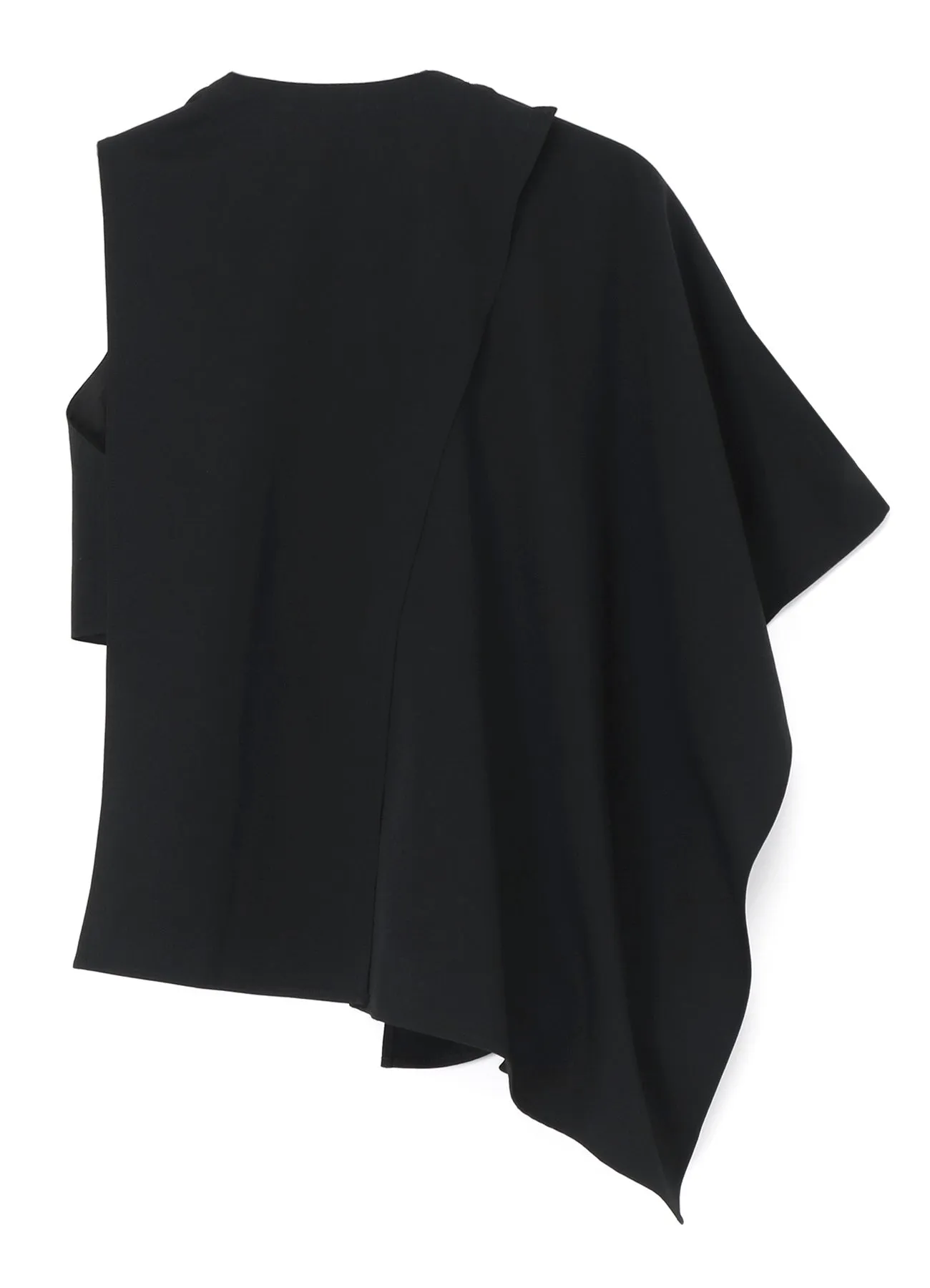 GABARDINE R STOLE DETAIL VEST