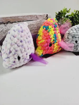 Ginger Made by Jenn, Crochet Fish with Tulle
