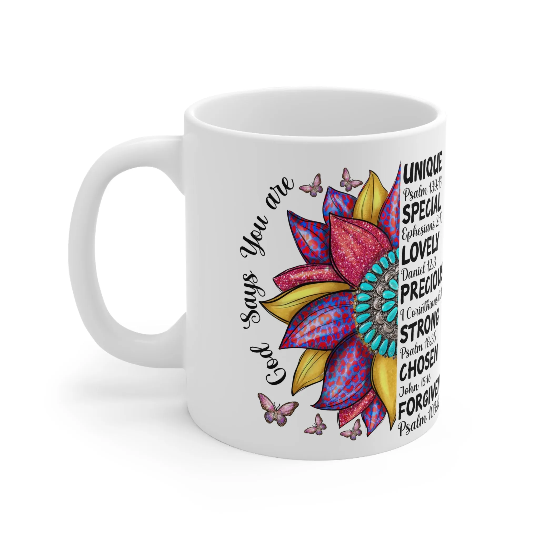 GOD SAYS YOU ARE MUG - MUGSCITY - Free Shipping