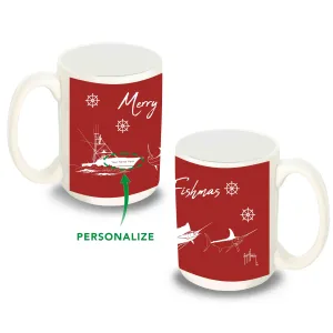Holiday Boat Custom Mug