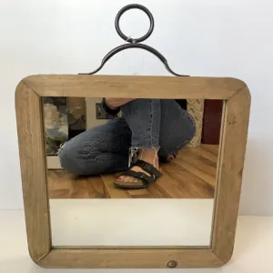 Home Decor - Wooden Frame Mirror