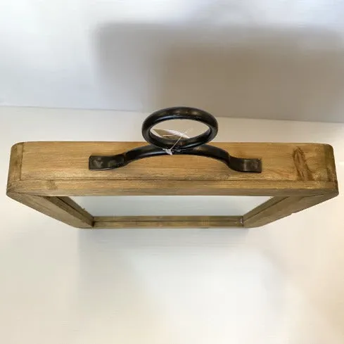 Home Decor - Wooden Frame Mirror