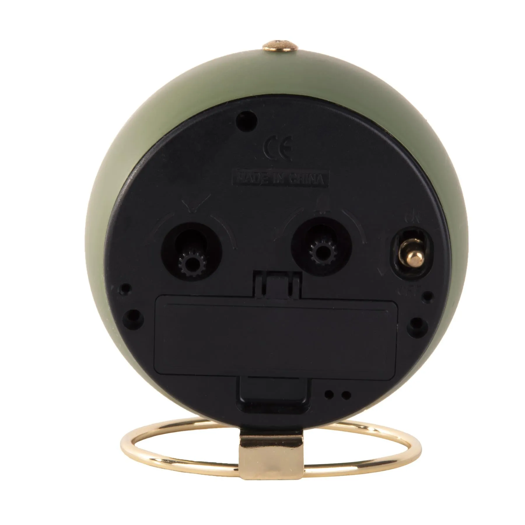 Karlsson Globe Alarm Clock with Silent Movement