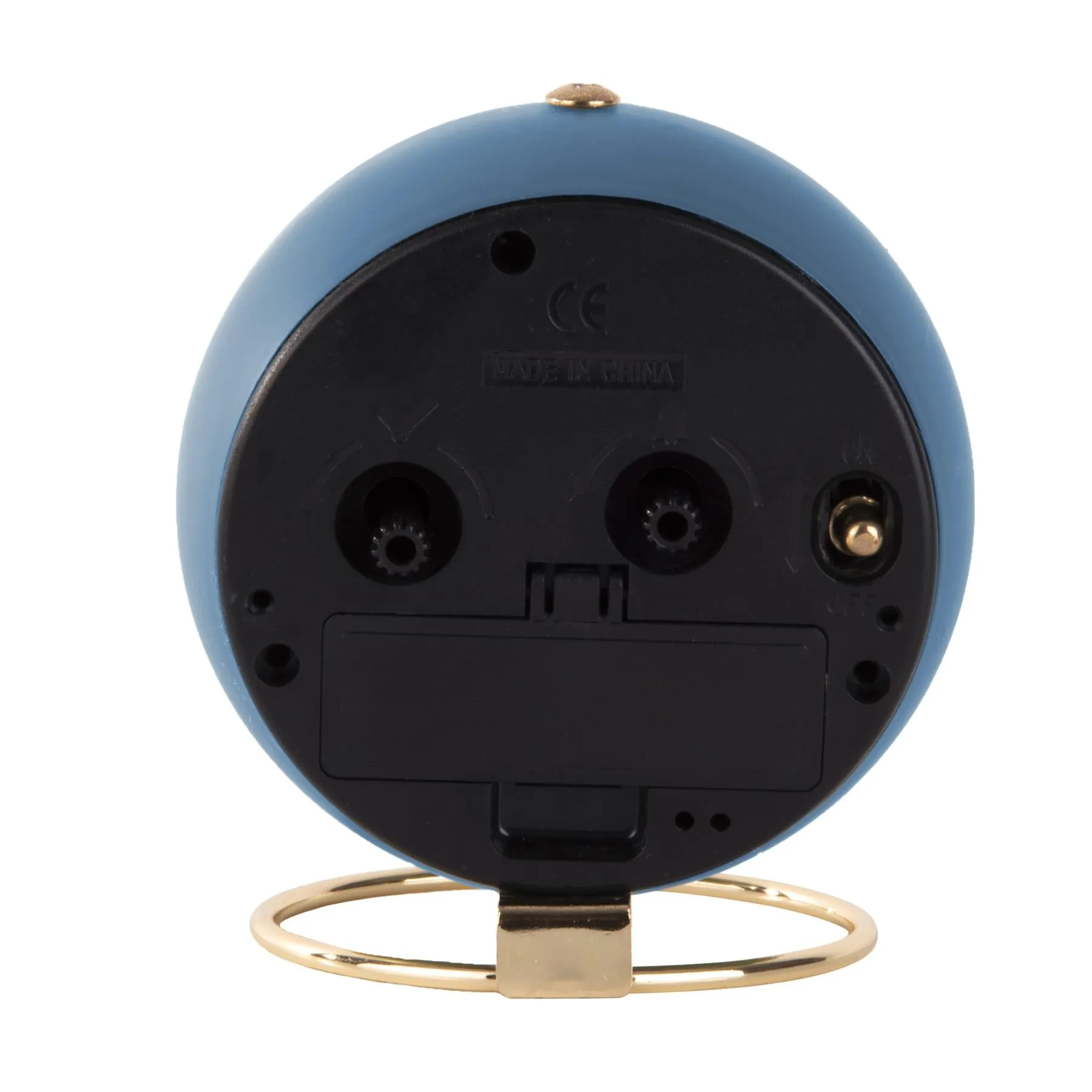 Karlsson Globe Alarm Clock with Silent Movement