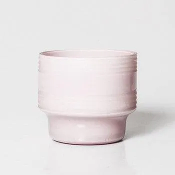 Leia Glass Votive | Blush  Medium