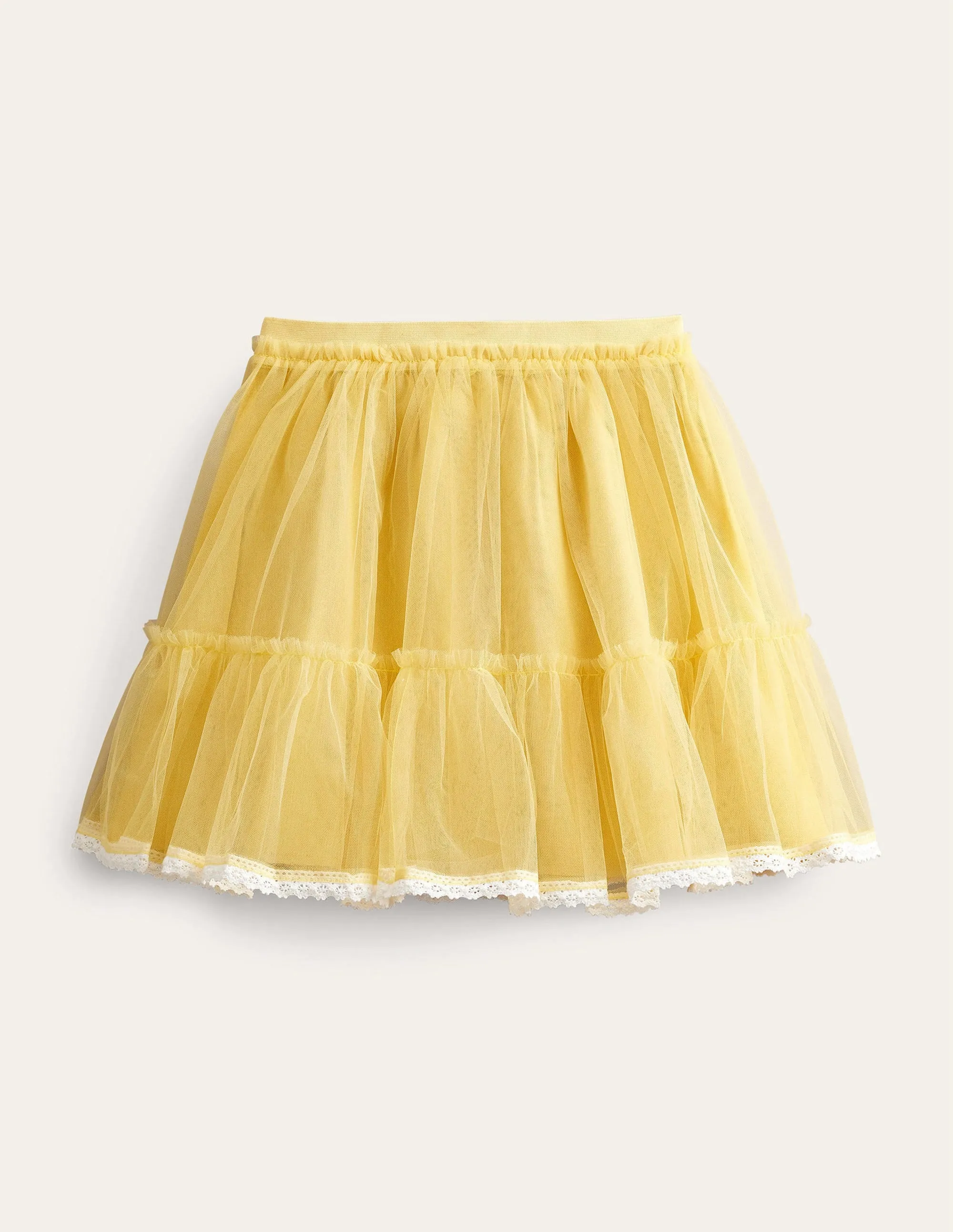 Mini Tiered Tulle Skirt-Spring Day Yellow