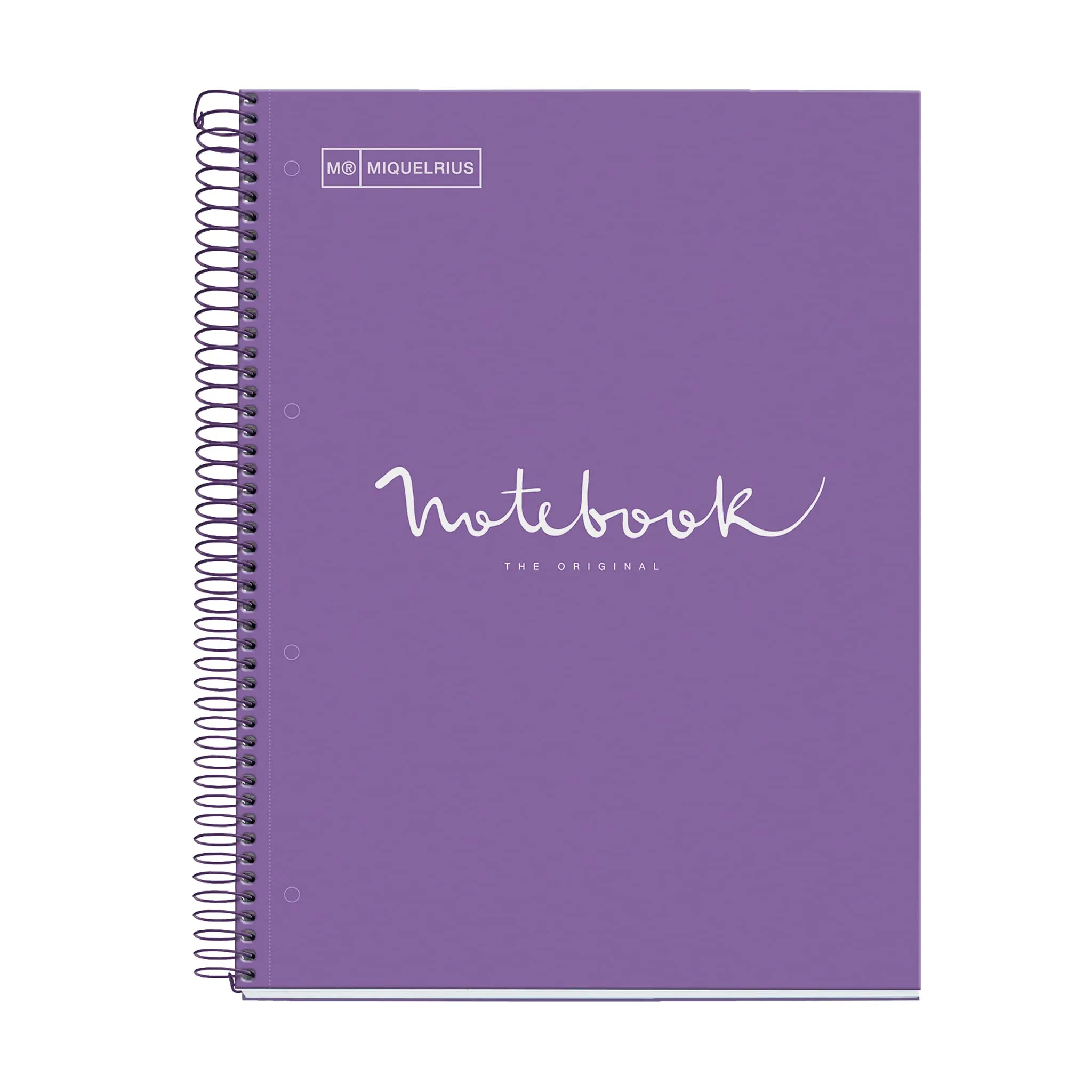 Miquelrius Notebook 5 Subject A4 90g Emotions Lavnder