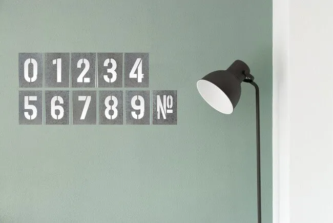 Number Wall Art