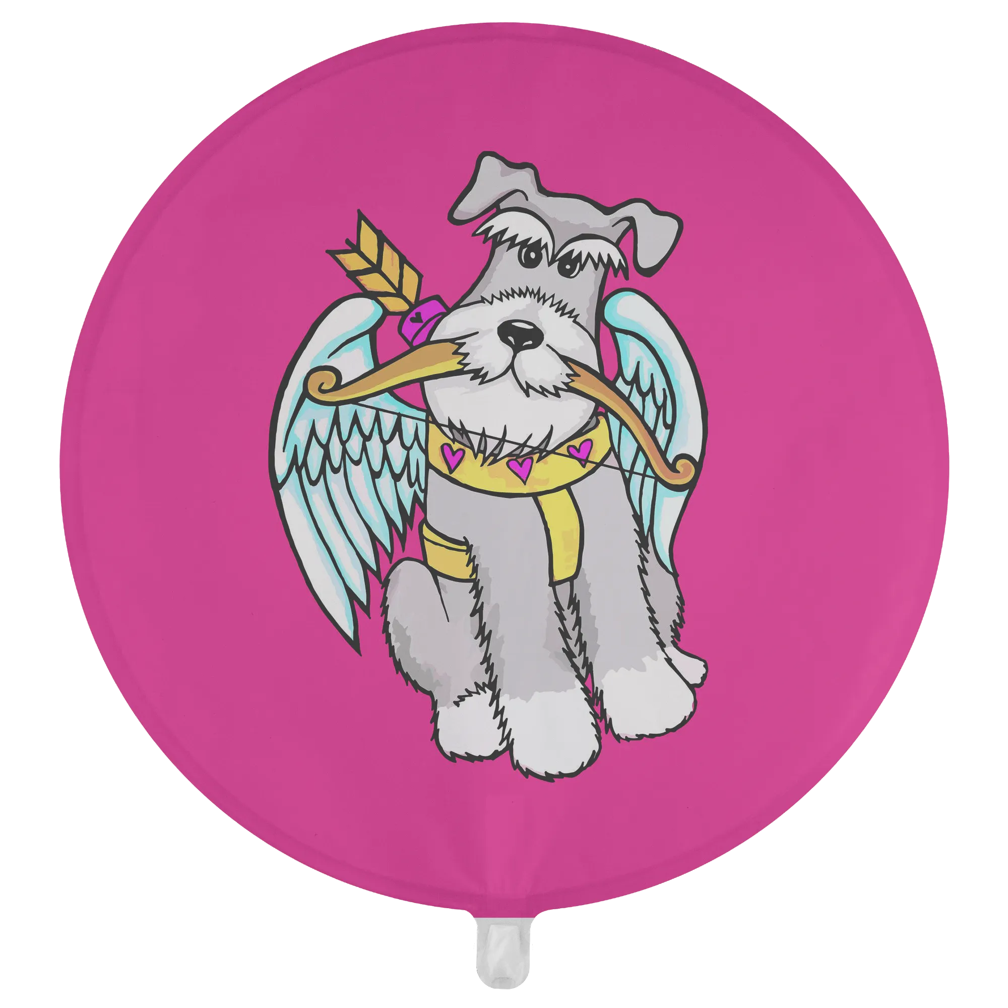 Schnauzer Cupid #2 Balloon