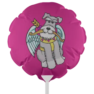 Schnauzer Cupid #2 Balloon