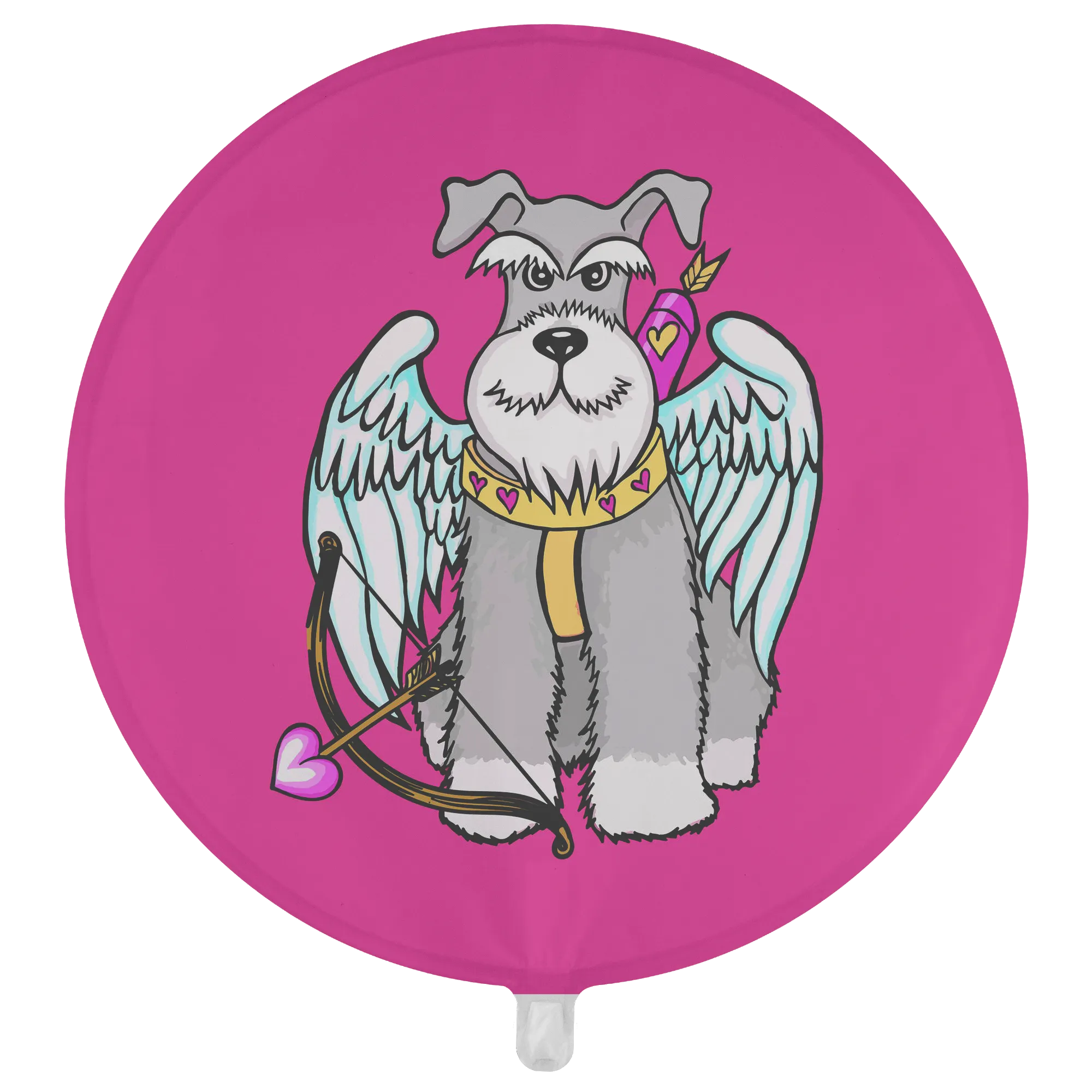 Schnauzer Cupid#1 Balloon