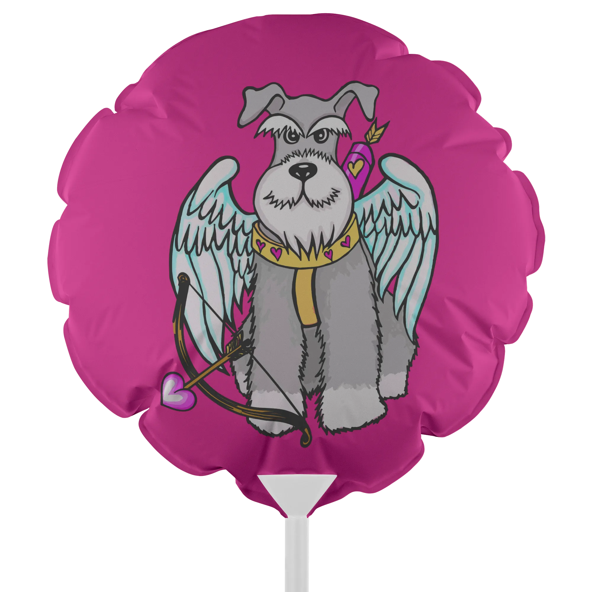Schnauzer Cupid#1 Balloon