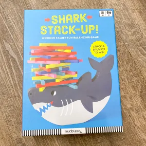 Shark Stack-up! Wooden Balancing Game