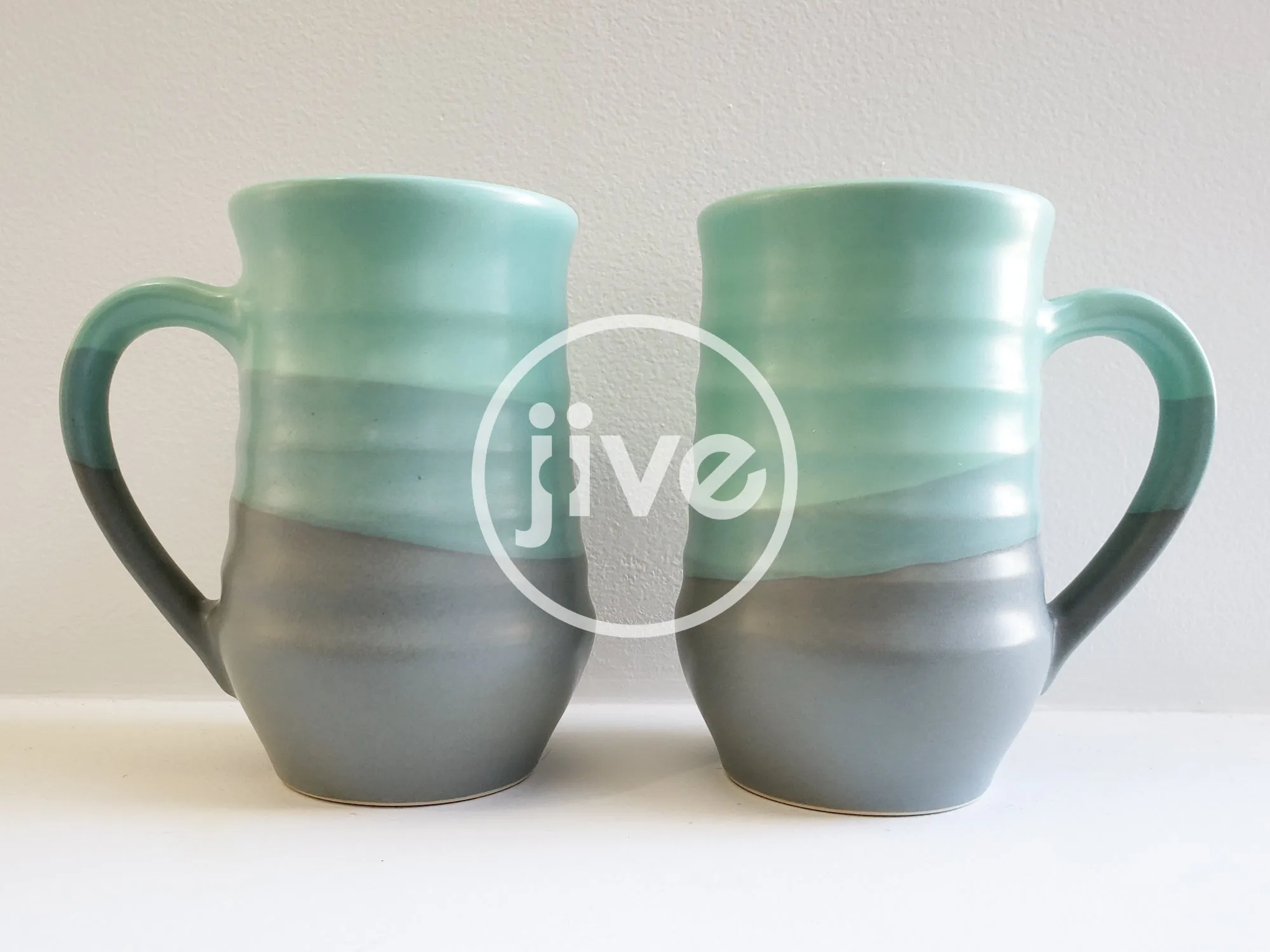 Swirl Stein by Jive Pottery