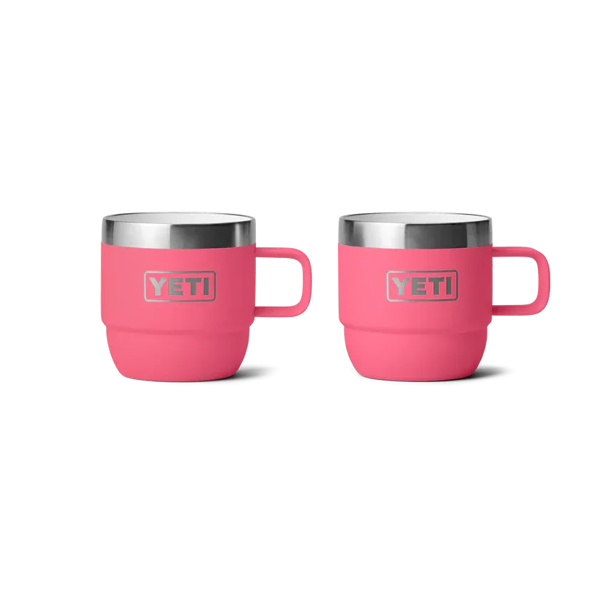 Yeti Rambler 6 Oz Stackable Mug Tropical Pink